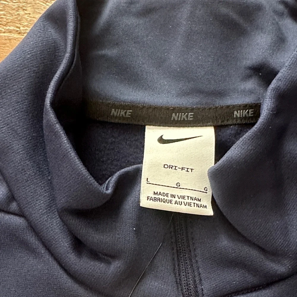 Nike Dark Blue Track & Field Quarter Zip - Picture 4 of 4